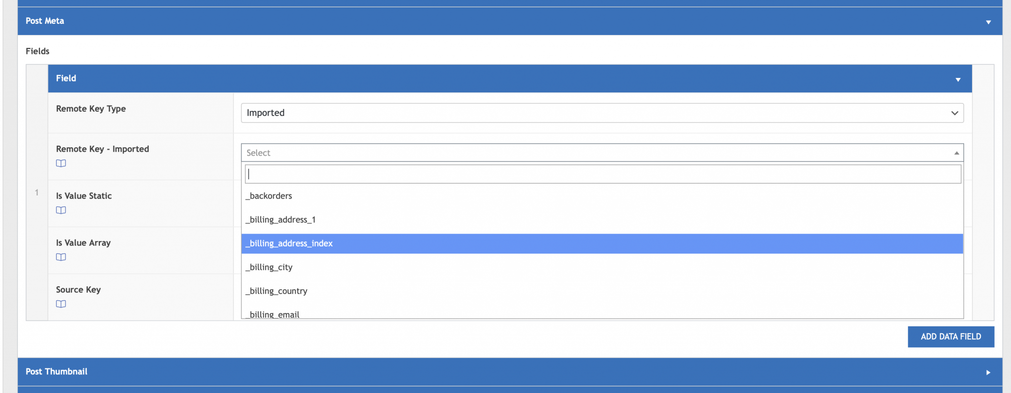 Remote Key - WP Data Sync