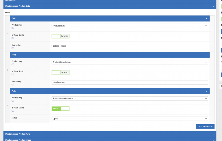 Data Source Mapping - WP Data Sync