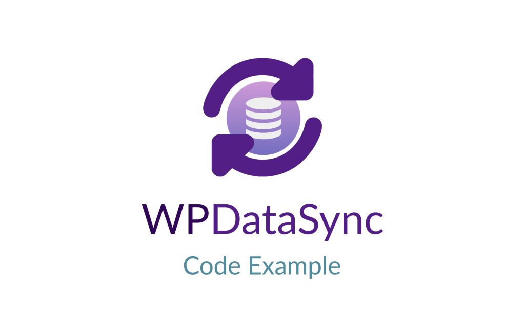WP Data Sync Code Example